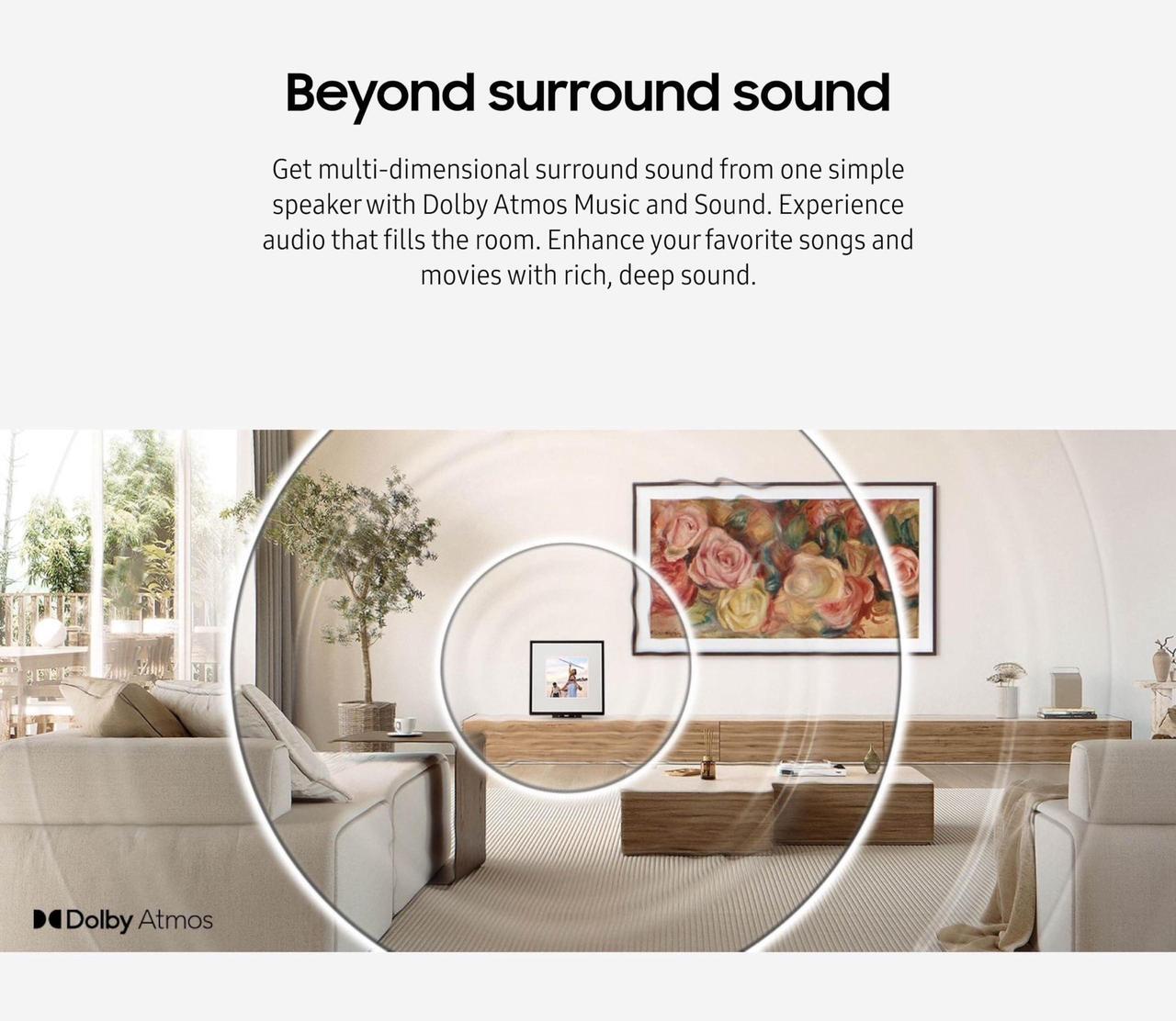 Alt view image 6 of 7 - SAMSUNG LS60D Music Frame Smart Speaker HW-LS60D/ZA