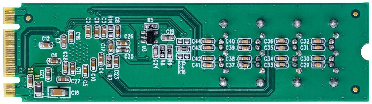 Alt view image 4 of 5 - StarTech 4-Port M.2 to SATA Adapter Card, ASM1064 Chipset TA 4P-SATA-M2-ADAPTER