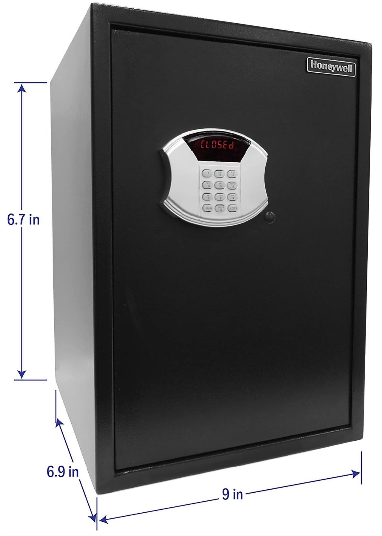 Alt view image 2 of 6 - Digital Steel Security Safe with Drop Slot 15 x 7.8 x 22 2.87 cu ft Black 5107S