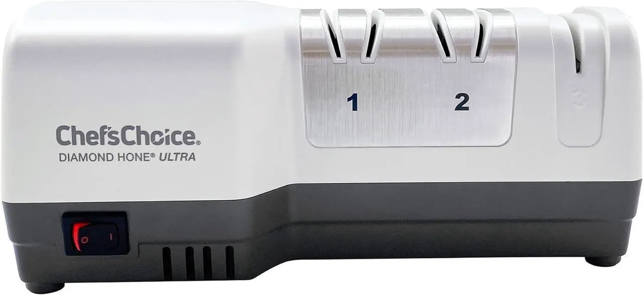 Alt view image 2 of 7 - Chef'sChoice Hybrid Diamond Abrasives Knife Sharpener for 20-Degree Knives, G203