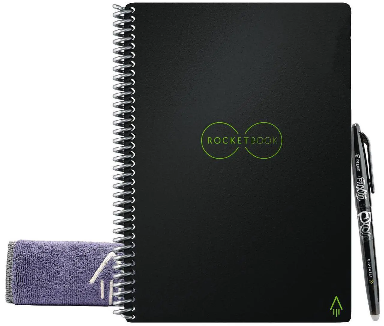 Main image of Core Smart Notebook College Rule Infinity Black Cover 18 8.8x6 Sheets EVR2ERCAFR