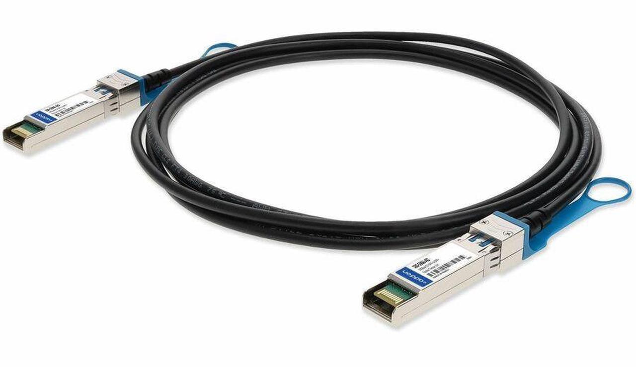 Main image of AddOn Dell 330-5966 Compatible 10GBase-CU SFP+ to SFP+ Passive Twinax DAC (1m)