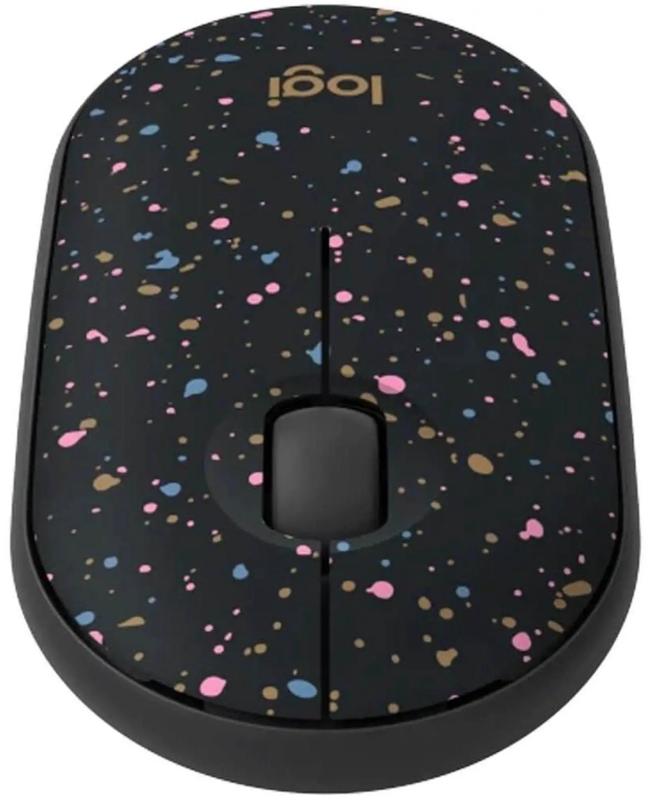 Alt view image 4 of 13 - Logitech M340 Wireless Ambidextrous Mouse w/Silent Clicks, Speckles 910-007281