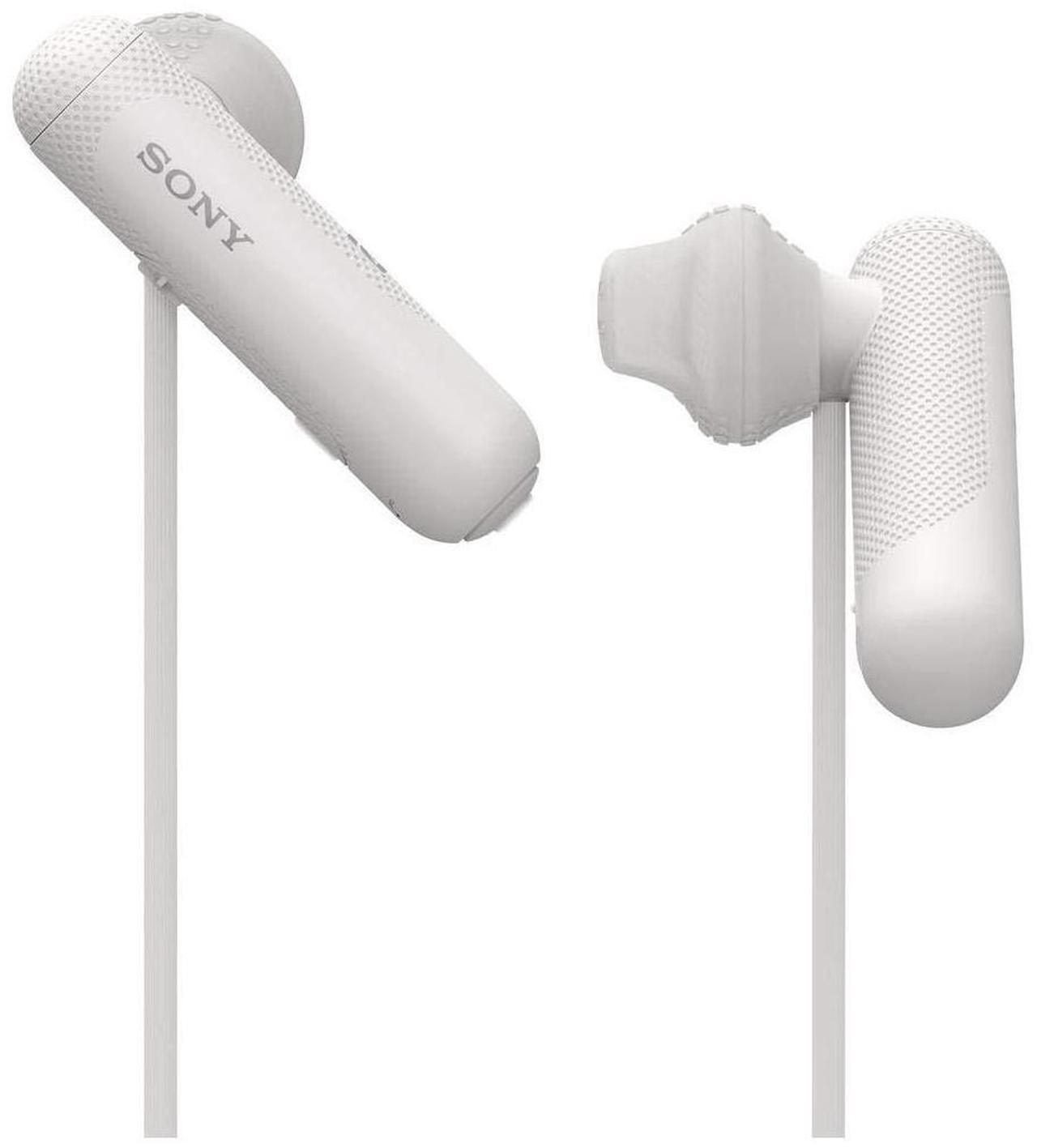 Alt view image 3 of 6 - Sony WI-SP500 Bluetooth Wireless In-Ear Sports Headphones - White