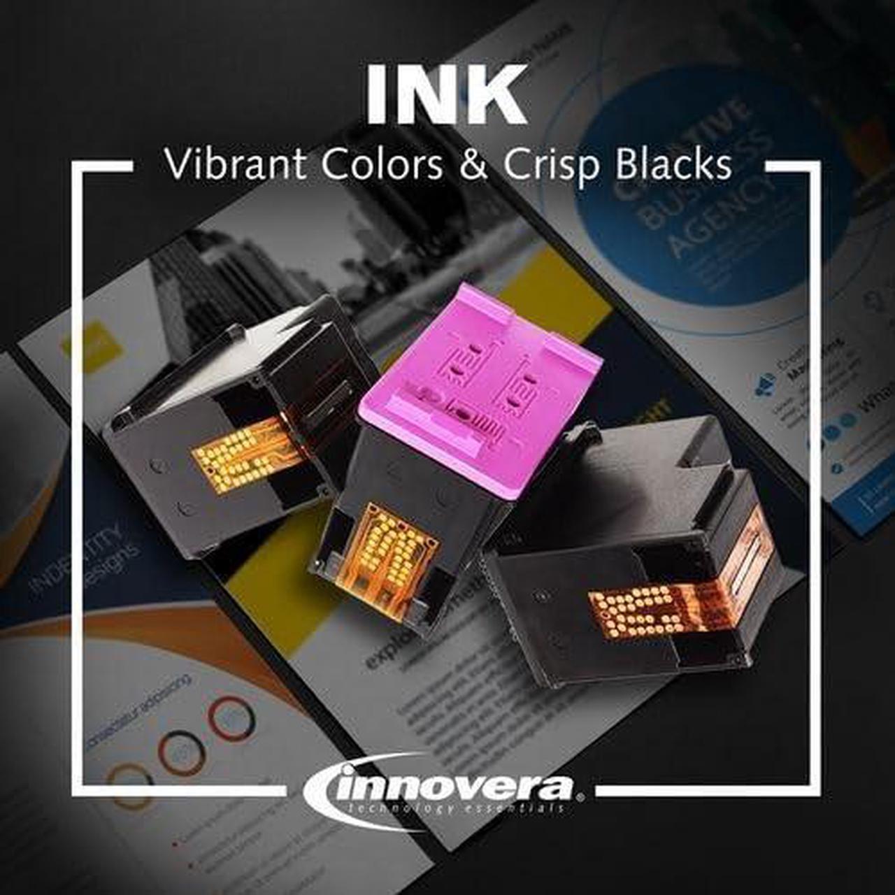 Alt view image 3 of 4 - Innovera Remanufactured Ink Cartridge Compatible with HP 910XL Cyan IVR3YL62AN