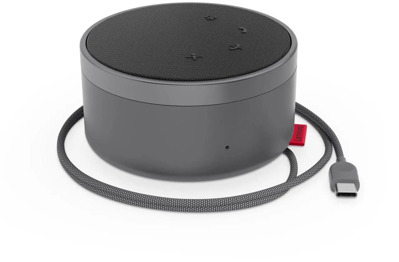 Alt view image 5 of 7 - Lenovo Go Wired Speakerphone Storm Grey GXD1C82051