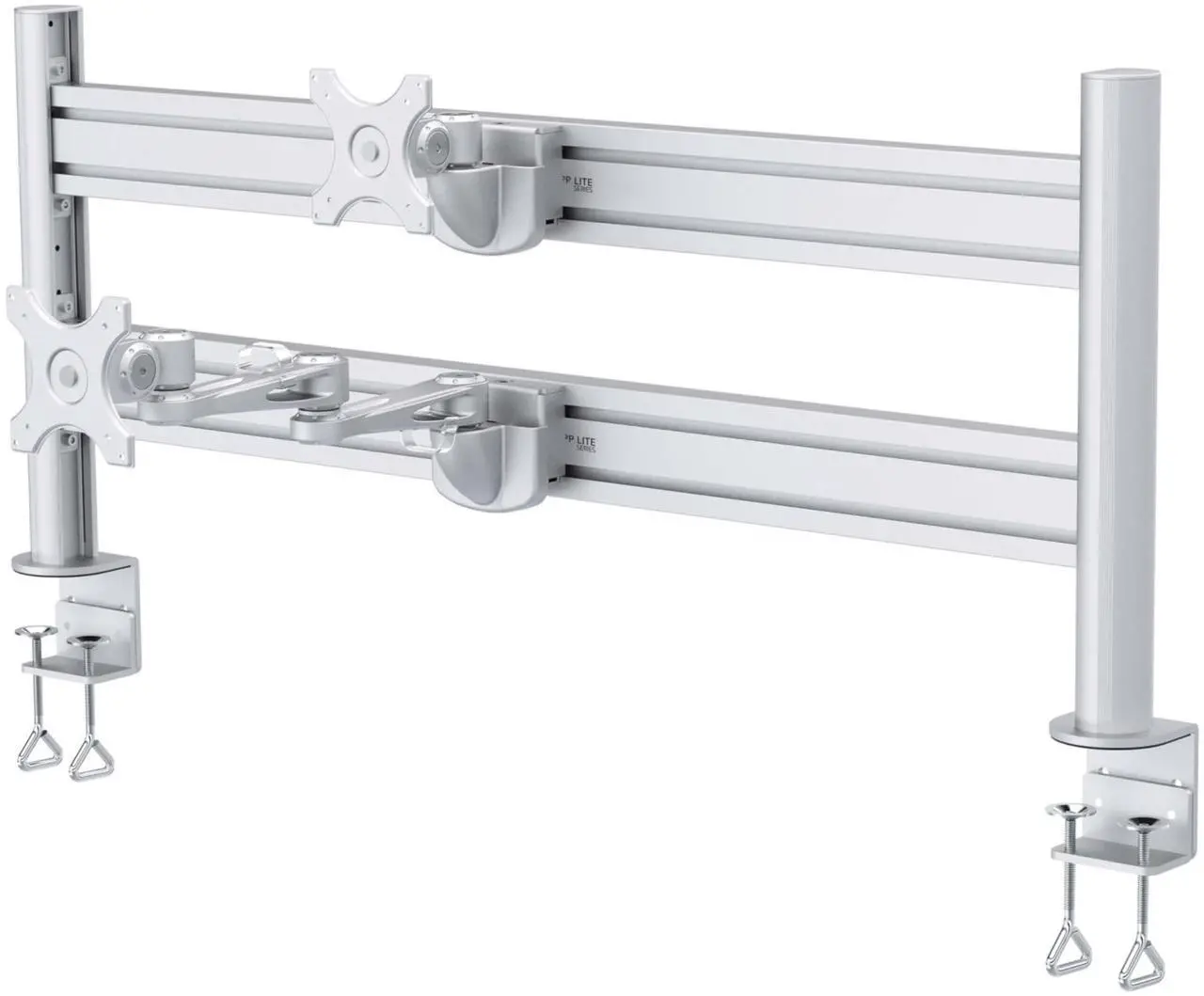 Alt view image 6 of 7 - Tripp Lite Series Slat Rail with Posts for Slat Wall System, 40 in, (102 cm), TAA (DMSWKITTAA)