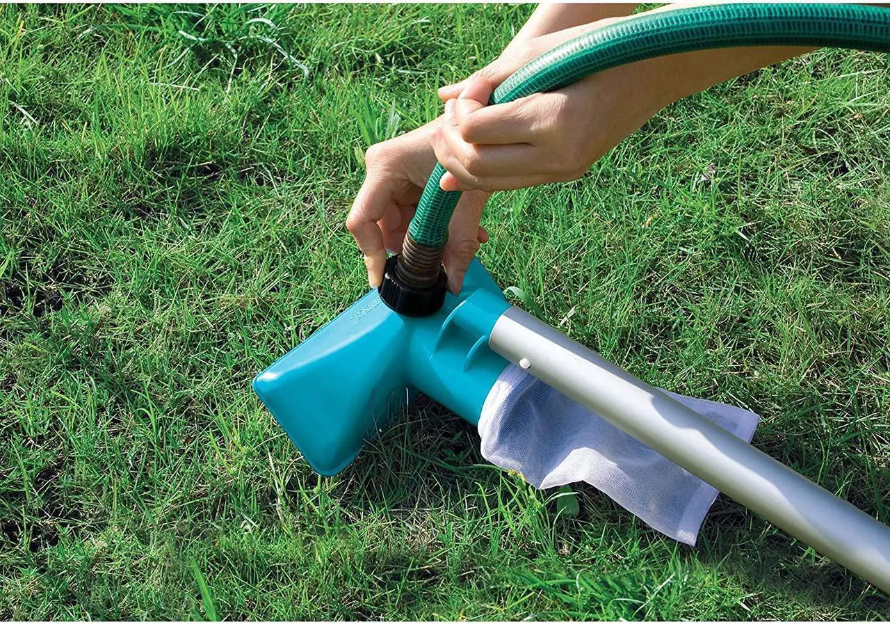 Alt view image 3 of 7 - Intex Cleaning Maintenance Pool Kit with Vacuum, Pole for Above Ground Pools