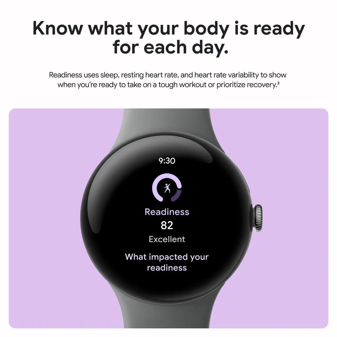 Alt view image 5 of 7 - Google Pixel Watch 3 45mm Smartwatch, Heart Rate Tracking, Porcelain Band