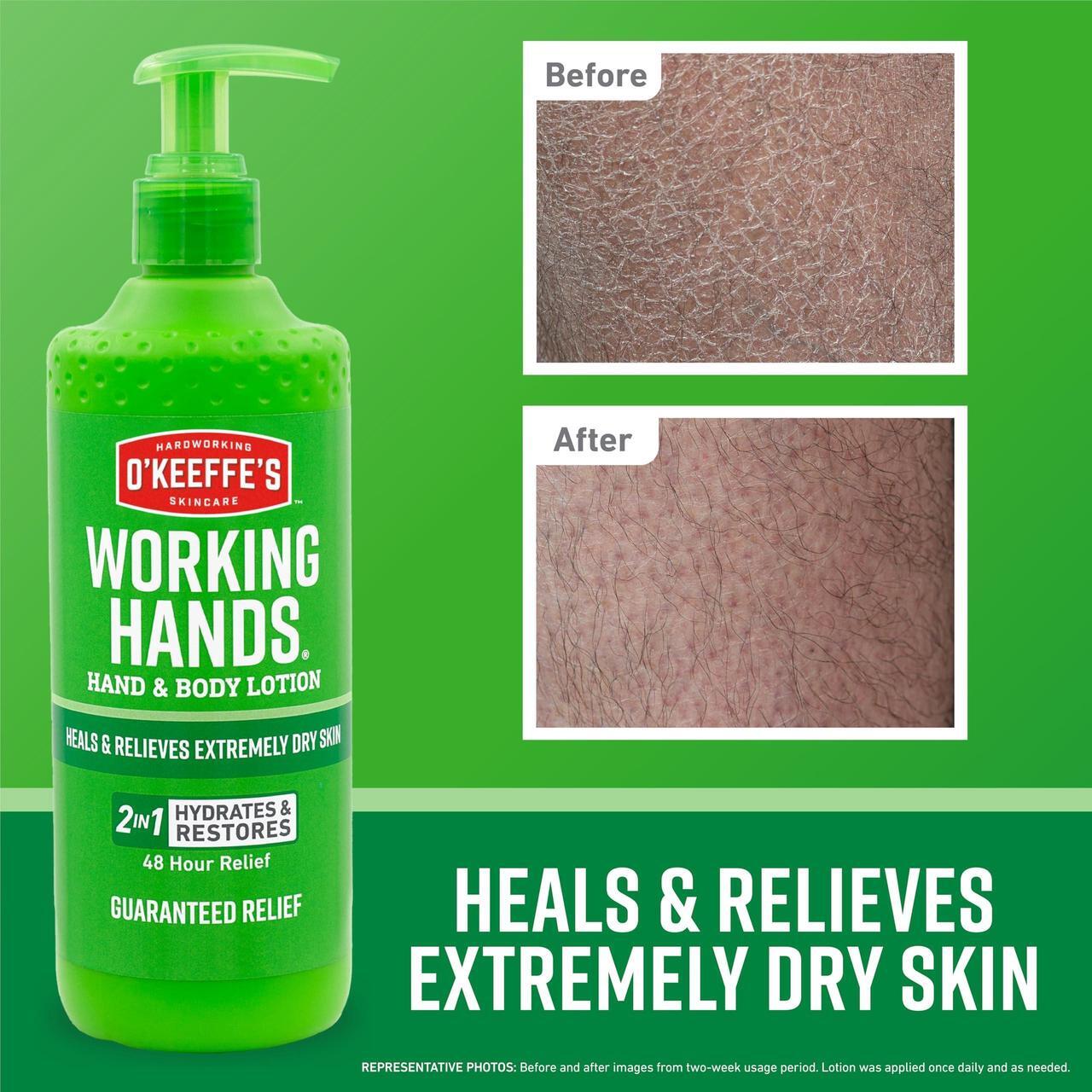 Alt view image 2 of 7 - O'Keefe's Working Hands Hand and Body Lotion 12oz Unscented