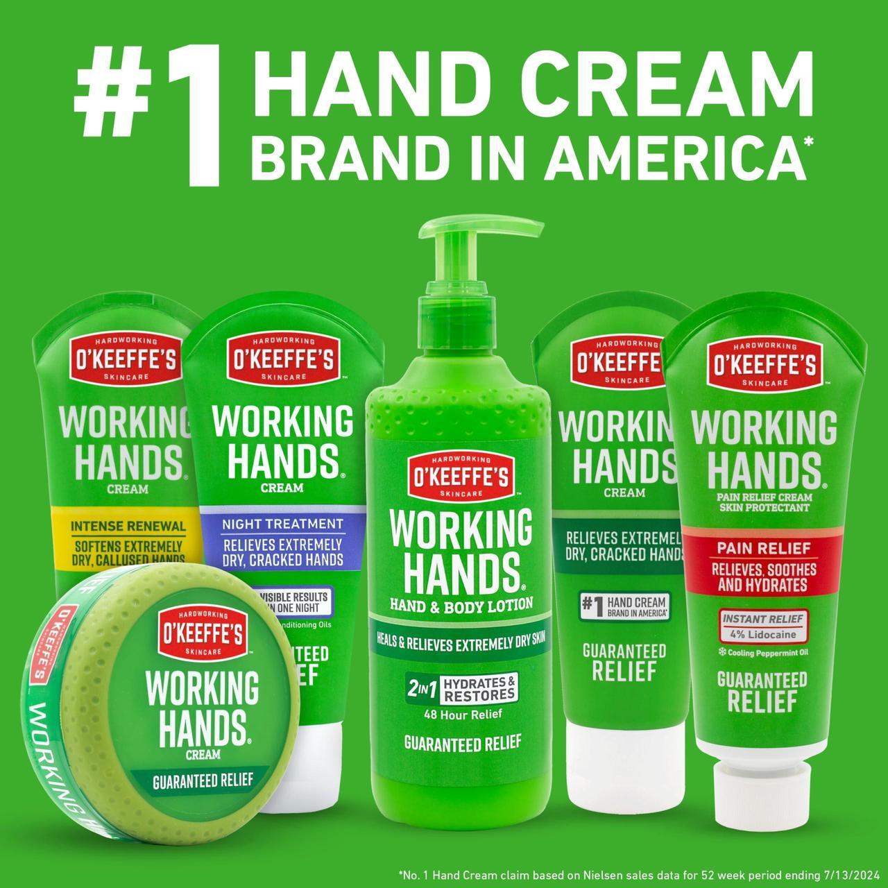 Alt view image 6 of 7 - O'Keefe's Working Hands Hand and Body Lotion 12oz Unscented