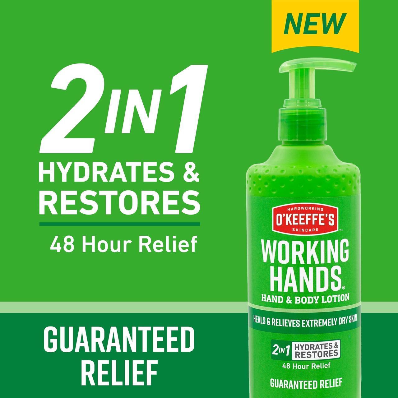 Alt view image 4 of 7 - O'Keefe's Working Hands Hand and Body Lotion 12oz Unscented