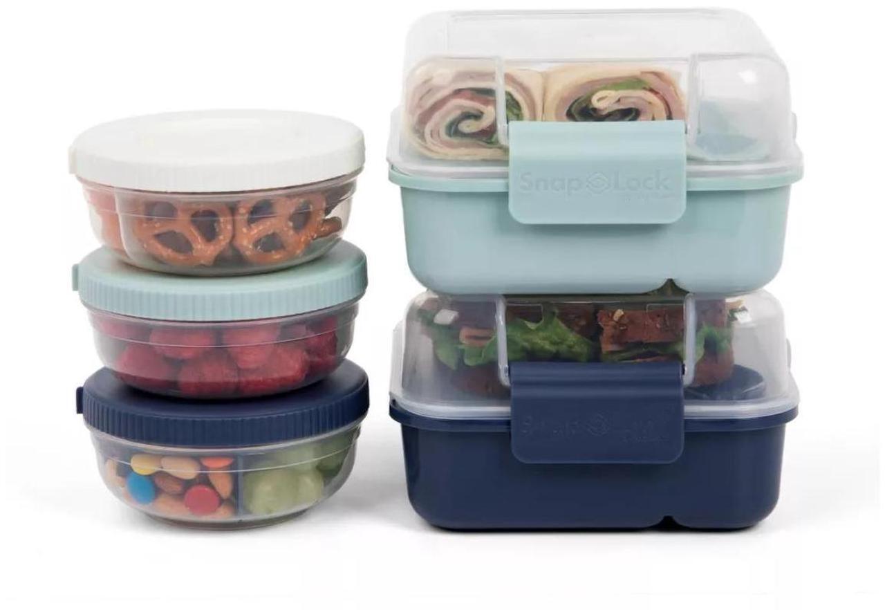 Alt view image 4 of 7 - Progressive Snaplock Lunch Set 14 piece