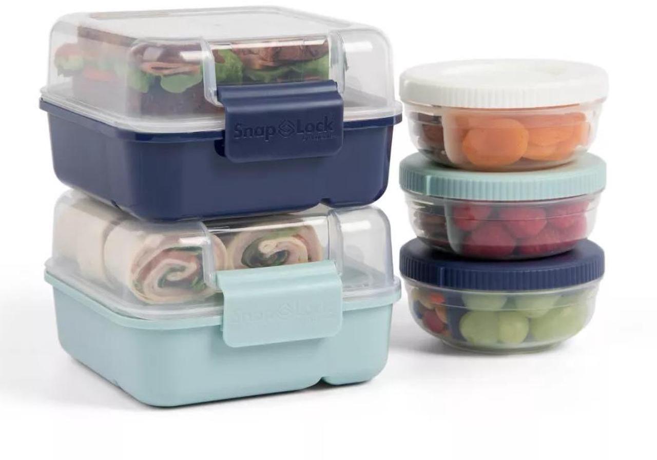 Alt view image 3 of 7 - Progressive Snaplock Lunch Set 14 piece