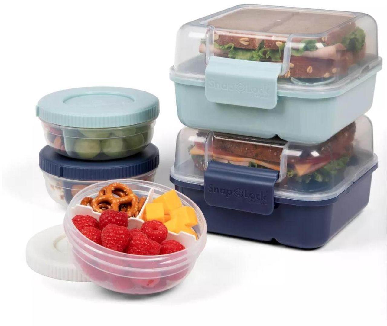 Alt view image 6 of 7 - Progressive Snaplock Lunch Set 14 piece