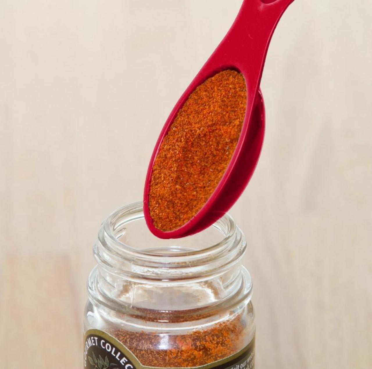 Alt view image 3 of 3 - Mainstays 4-Piece Dual-Ended Snap Fit Measuring Spoon Set