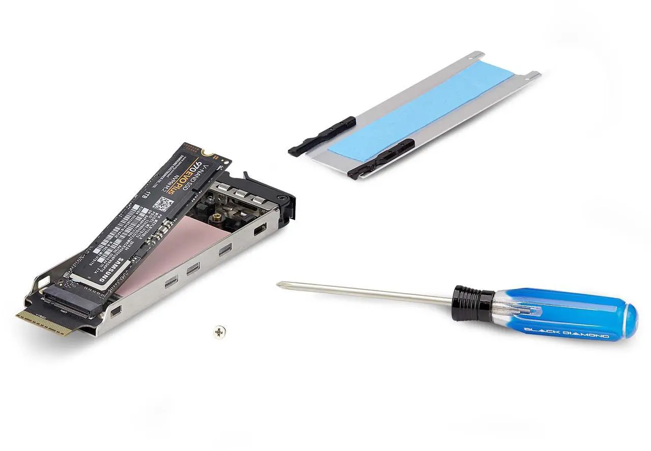 Alt view image 5 of 7 - StarTech Dual-Bay M.2 NVMe SSD to PCIe x8 Removable Mobile Rack  2M2-REMOVABLE-PCIE