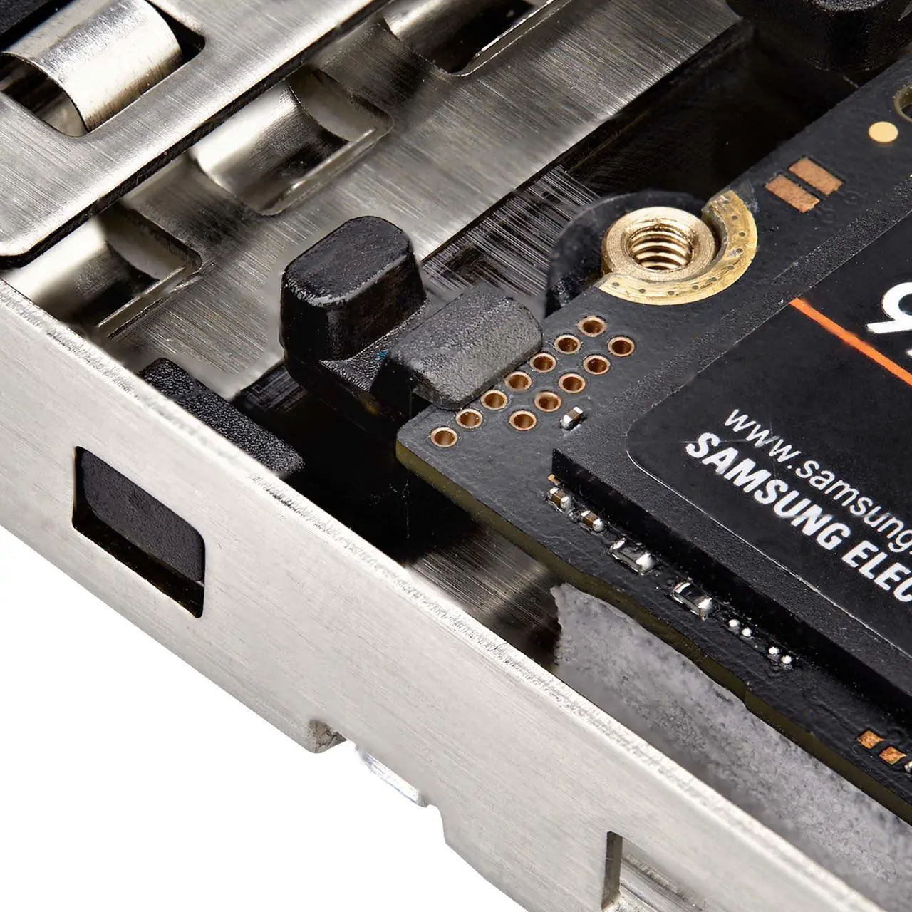 Alt view image 6 of 7 - StarTech Dual-Bay M.2 NVMe SSD to PCIe x8 Removable Mobile Rack  2M2-REMOVABLE-PCIE