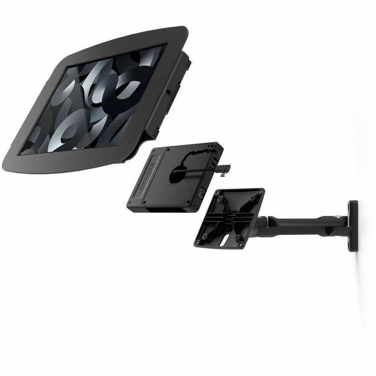 Main image of Compulocks Mounting Enclosure for Kiosk iPad Air 5 iPad Air 4 Black