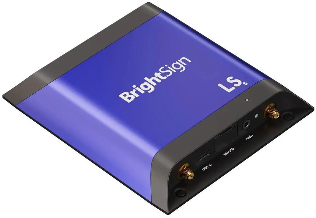 Alt view image 8 of 10 - BrightSign LS425 Digital Signage Appliance - 1080p - HDMI - USBEthernet - BrightSign OS