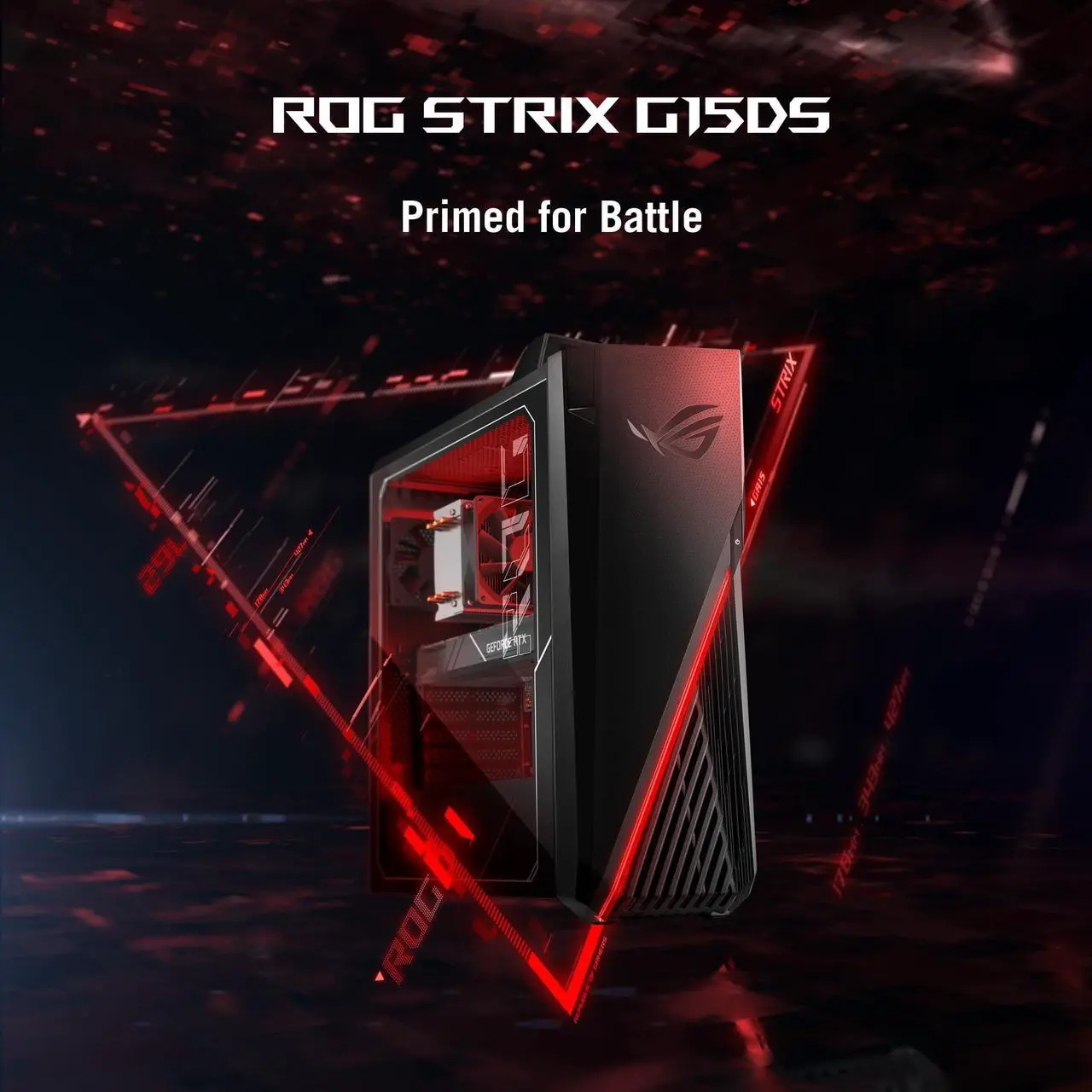 Alt view image 9 of 20 - ASUS ROG Strix G15 Gaming Desktop AMD Ryzen 7 7700X 16GB RAM 1TB SSD NVIDIA GeForce RTX 4060Ti 8GB Star Black - AMD Ryzen 7 7700X (Octa-Core) - NVIDIA GeForce RTX 4060 Ti - 8GB RAM - 1TB SSD - Include