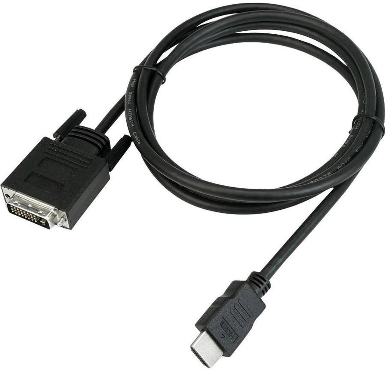Alt view image 2 of 12 - VisionTek HDMI to DVI-D Bi-Directional 2M Active Cable M/M 901192