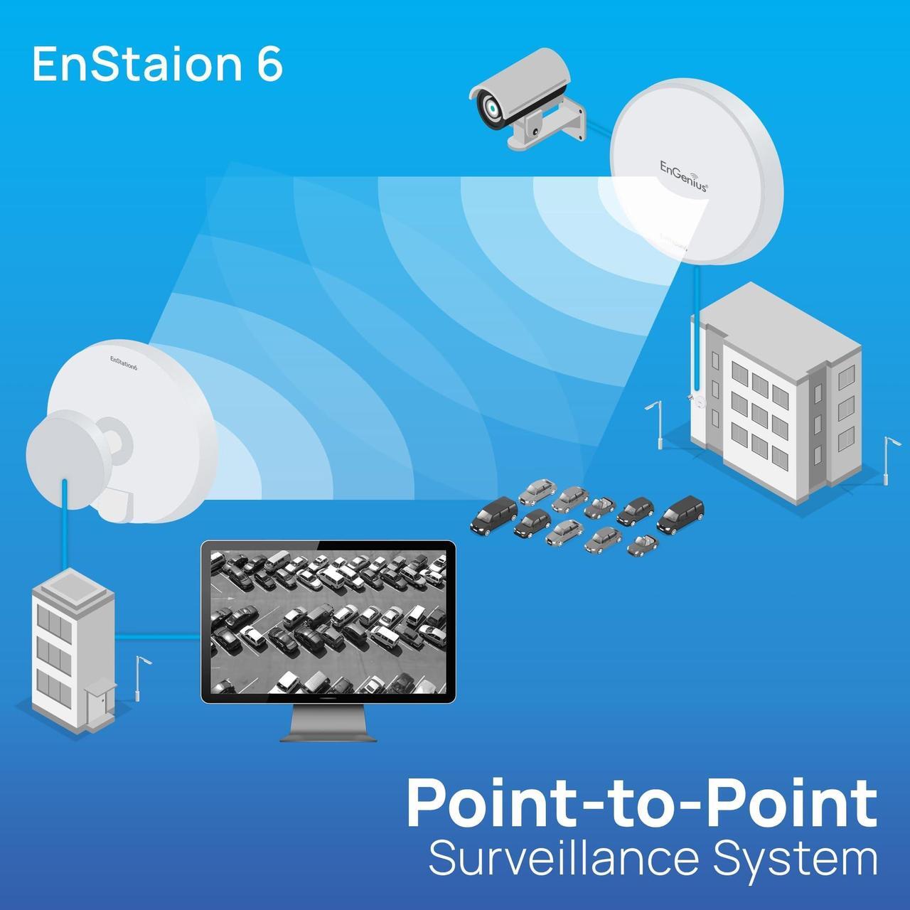 Alt view image 5 of 7 - EnGenius EnStation 6 Piece Single Band Wireless Outdoor Bridge Kit ENSTATION6KIT