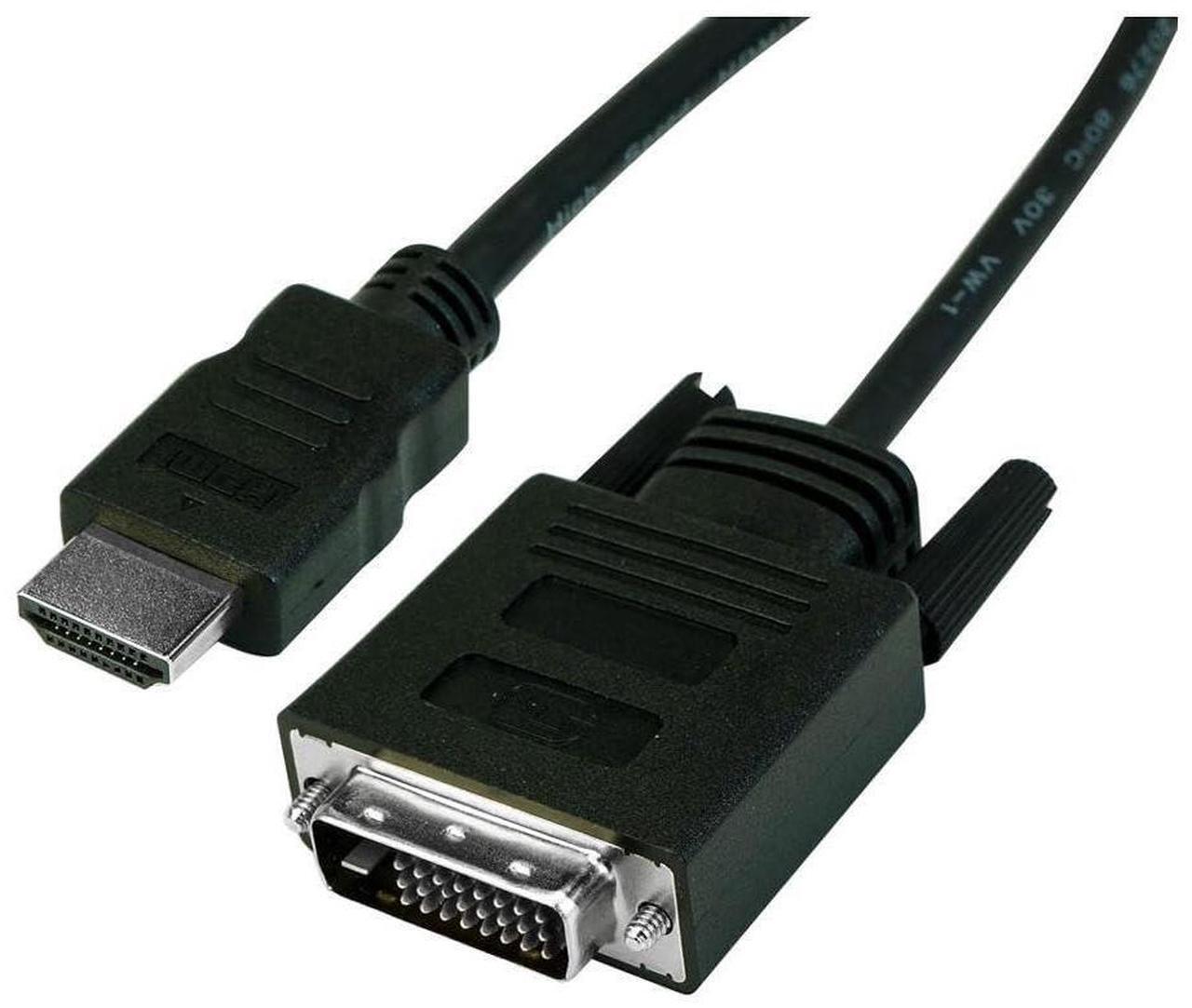 Alt view image 10 of 12 - VisionTek HDMI to DVI-D Bi-Directional 2M Active Cable M/M 901192
