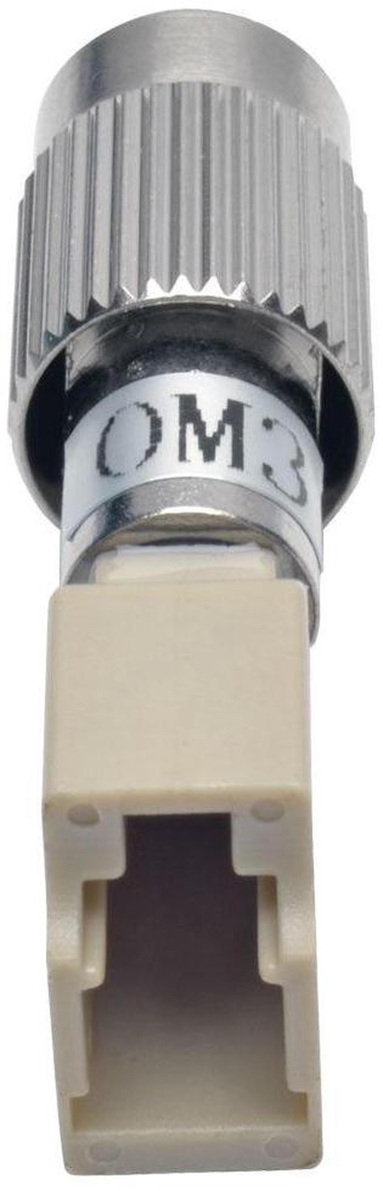 Alt view image 9 of 9 - Tripp Lite T020-001-LC10G FC to LC 50/125 OM3 10 Gb Adapter for Multi-Function Optical Fiber Cable Tester (M/F)