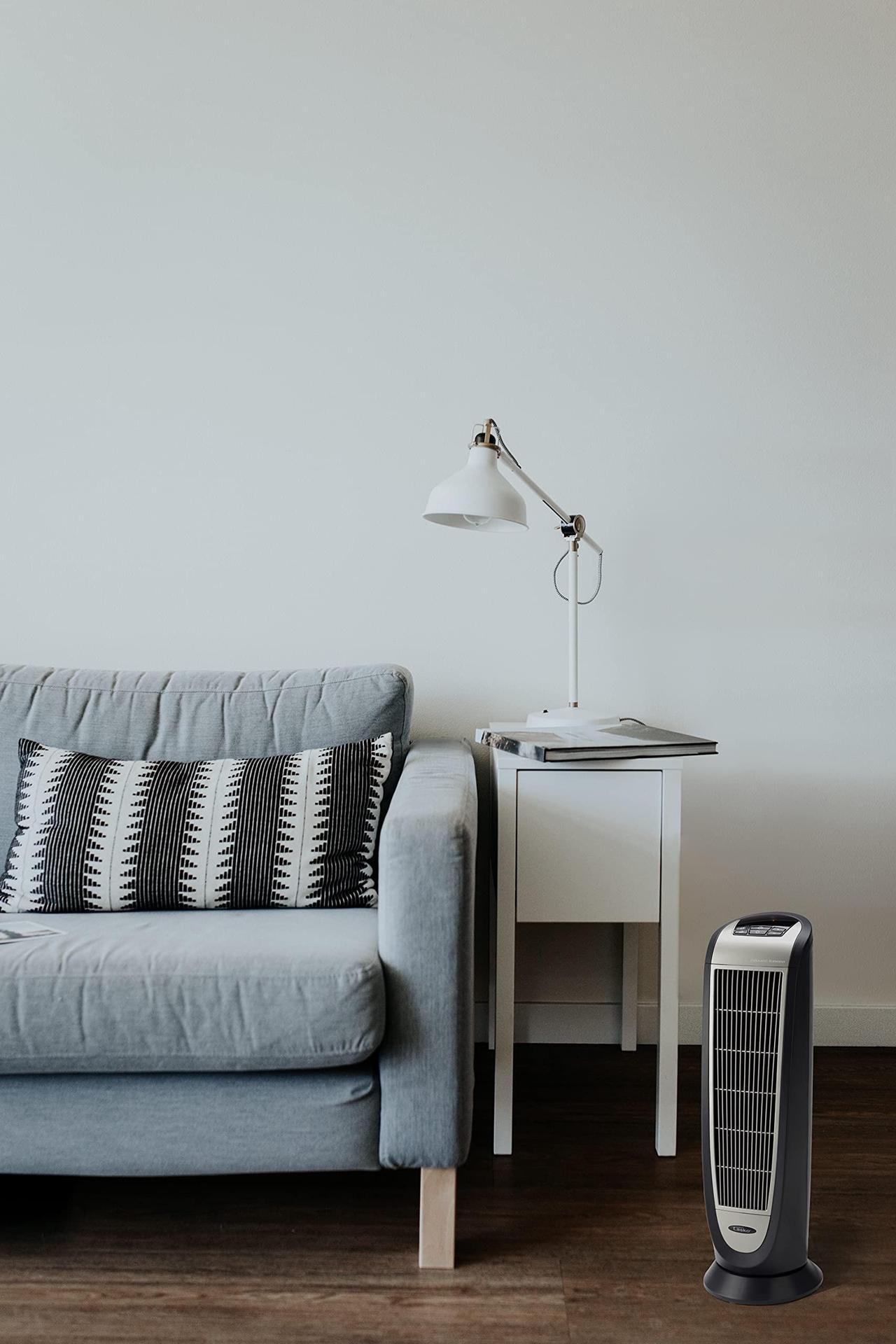 Alt view image 14 of 14 - Lasko 5160 Portable Electric 1500W Room Oscillating Ceramic Tower Space Heater