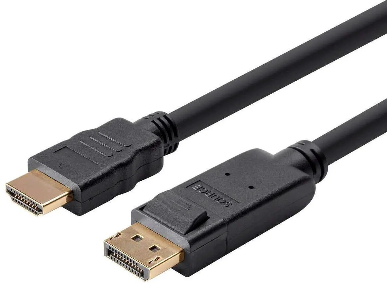 Alt view image 15 of 18 - Monoprice DisplayPort 1.2a to HDTV Cable - 3 Feet - Select Series