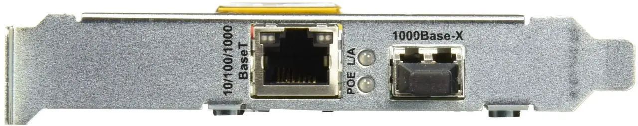 Alt view image 13 of 13 - Transition Networks N-GXE-POE-LC-01 Gigabit Ethernet Card