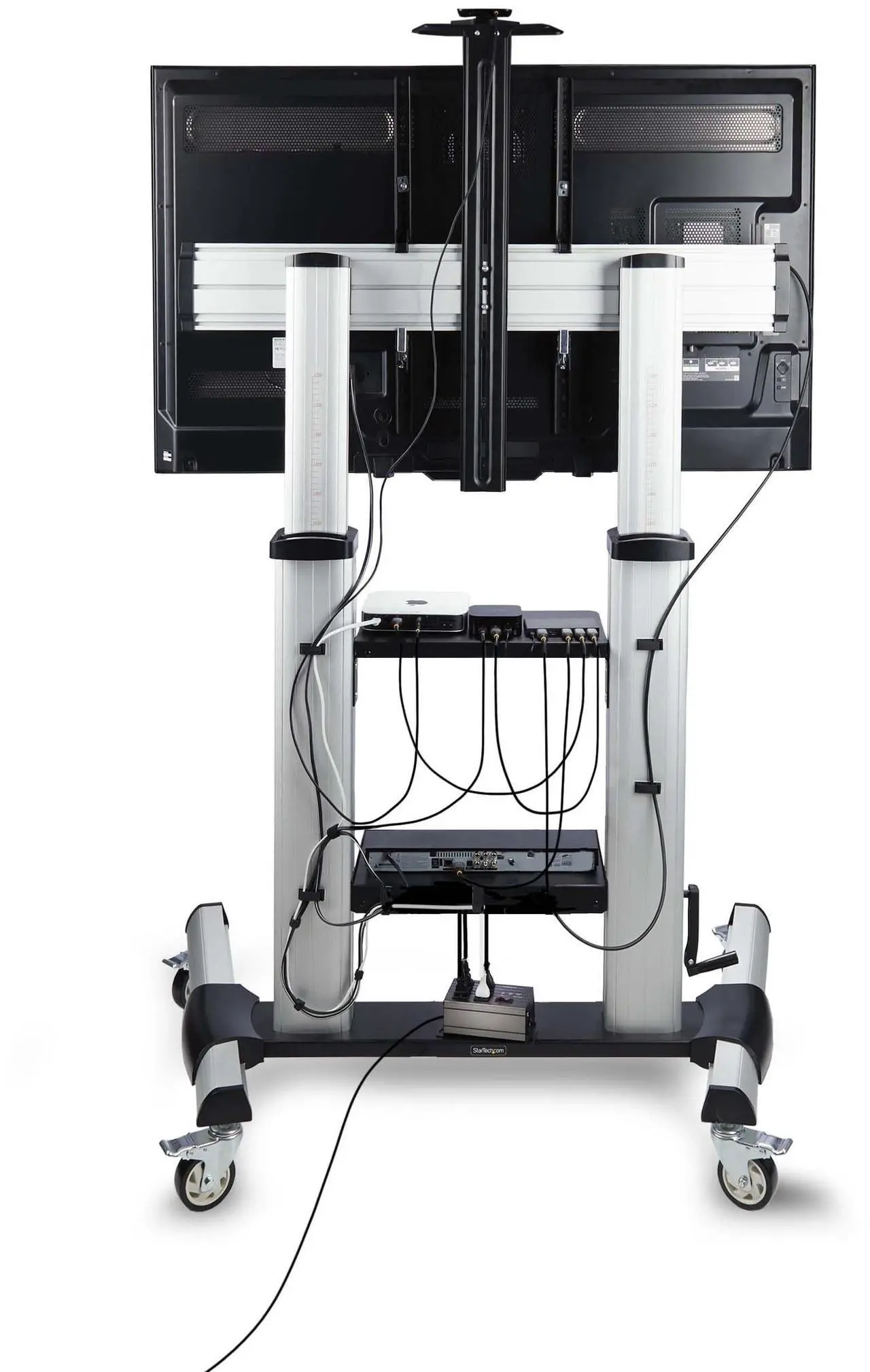 Alt view image 13 of 14 - ROLLING TV CART PORTABLE MOUNT