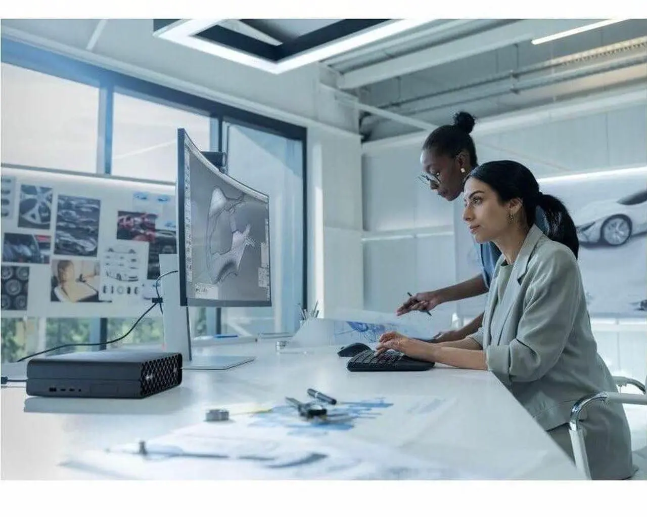 Alt view image 10 of 15 - HP Z2 G1i Workstation - Intel Core Ultra 7 265 - 32GB - 1TB SSD - Mini PC - Intel W880 Chip - Windows 11 Pro - NVIDIA RTX A1000 8 GB Graphics - Ethernet - Intel Wi-Fi 7 BE200  BM6F9UT#ABA
