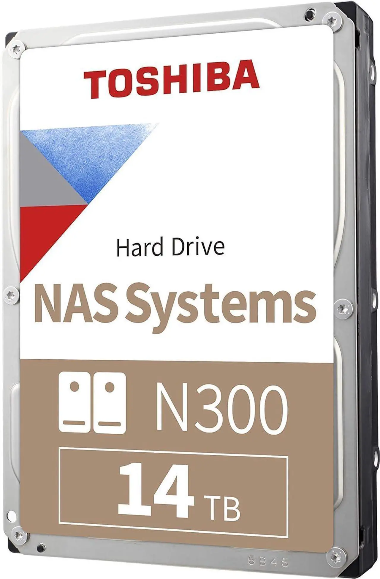 Alt view image 2 of 6 - Toshiba N300 NAS - Hard drive - 14 TB - internal - 3.5" - SATA 6Gb/s - 7200 rpm - buffer: 512 MB - HDWG51EXZSTA