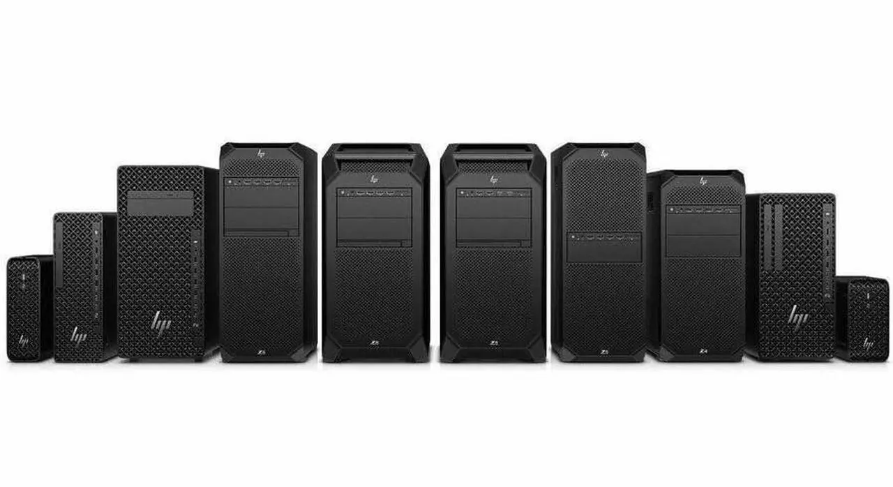 Alt view image 10 of 13 - HP Z2 G1i Workstation Intel Core Ultra 7 265K 32 GB 1 TB SSD Tower Black Intel W880 Chip Windows 11 Pro Intel Graphics English Keyboard Ethernet BN6D8UTABA