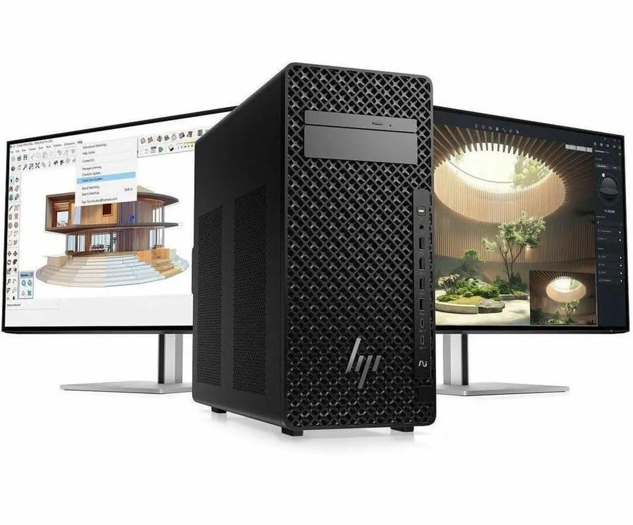 Alt view image 9 of 13 - HP Z2 G1i Workstation Intel Core Ultra 7 265K 32 GB 1 TB SSD Tower Black Intel W880 Chip Windows 11 Pro Intel Graphics English Keyboard Ethernet BN6D8UTABA