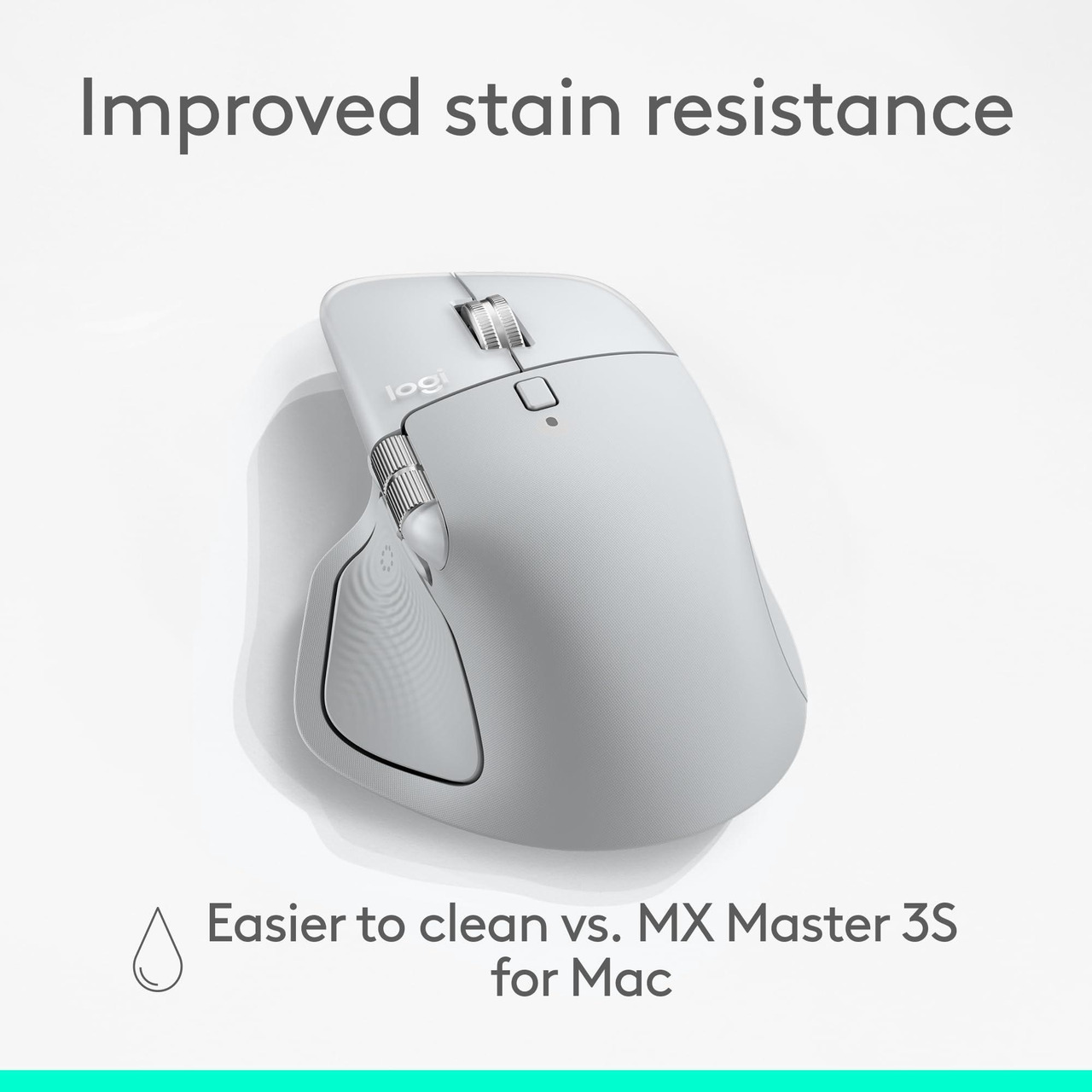 Open Box: Logitech MX Master 4 for Mac - Wireless Bluetooth Mouse with Ultra-fast Scrolling, Ergo, haptic feedback, Customize vibration intensity - White Silver - Newegg.com - Open Box condition - Image 26