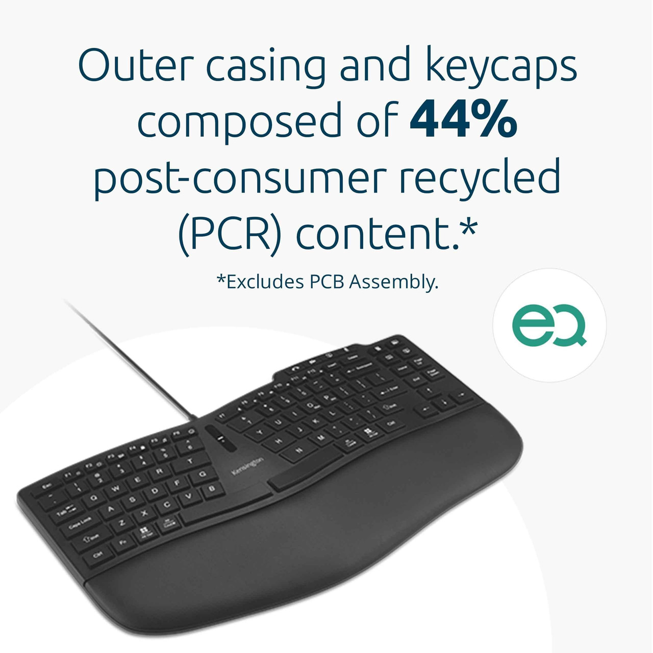 Open Box: Kensington Pro Fit Ergo KB675 EQ TKL Wired Keyboard, USB-A Connection, Ergonomic Curved Design, Programmable Keys (K75497NA) - Newegg.com - Open Box condition - Image 18