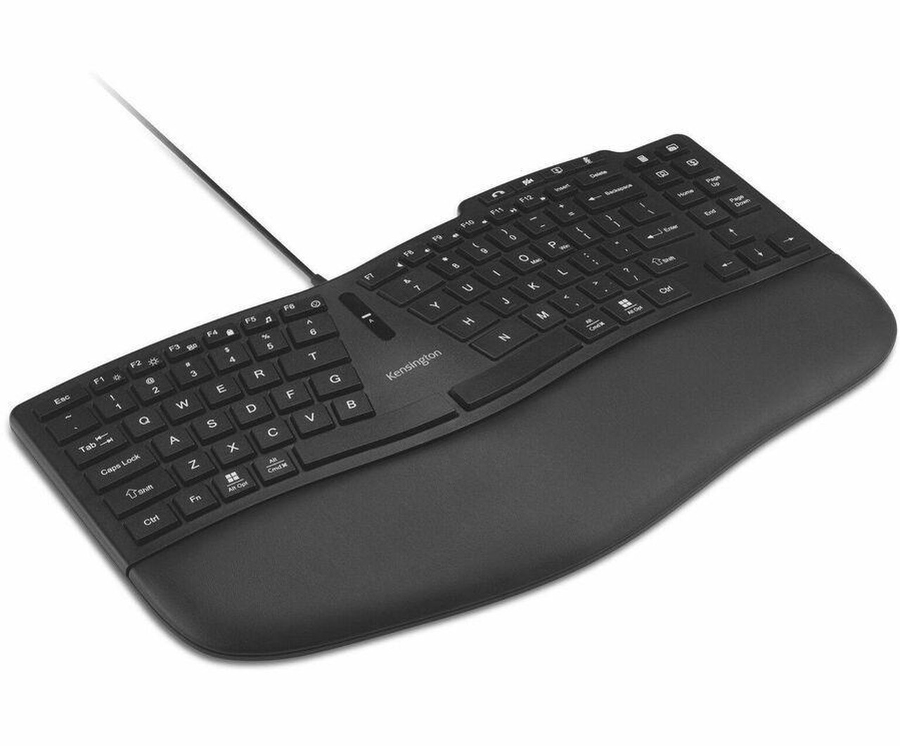 Open Box: Kensington Pro Fit Ergo KB675 EQ TKL Wired Keyboard, USB-A Connection, Ergonomic Curved Design, Programmable Keys (K75497NA) - Newegg.com - Open Box condition - Image 15
