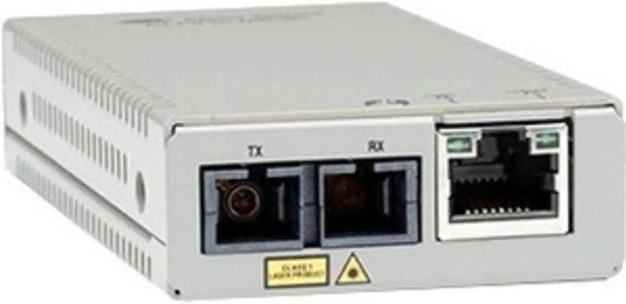 Alt view image 2 of 2 - Allied Telesis Mmc200/Sc Transceiver/Media Converter