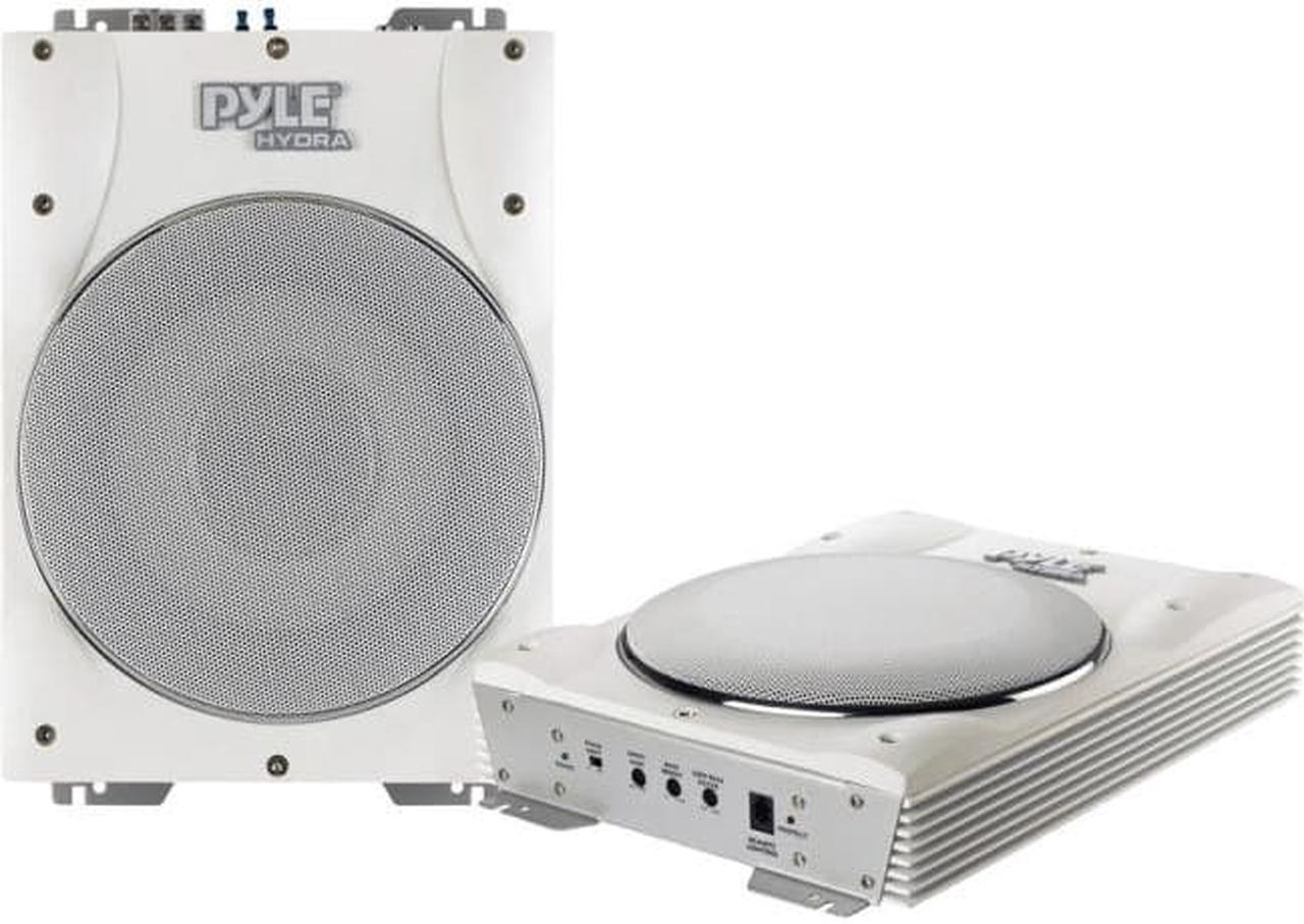 Alt view image 6 of 6 - PYLE MARINE AUDIO PLMRBS10 NEW 10" 1000W SLIM POWERED AMPLIFIER SUBWOOFER SYSTEM