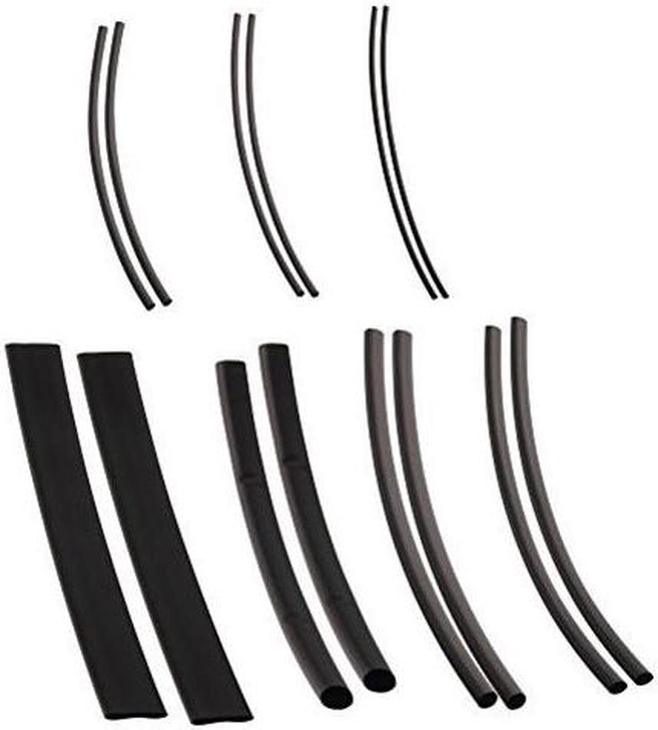 Main image of Panduit DRY-SHRINK Thin Wall Heat Shrink - Heat shrink tubing kit - 6 in - black