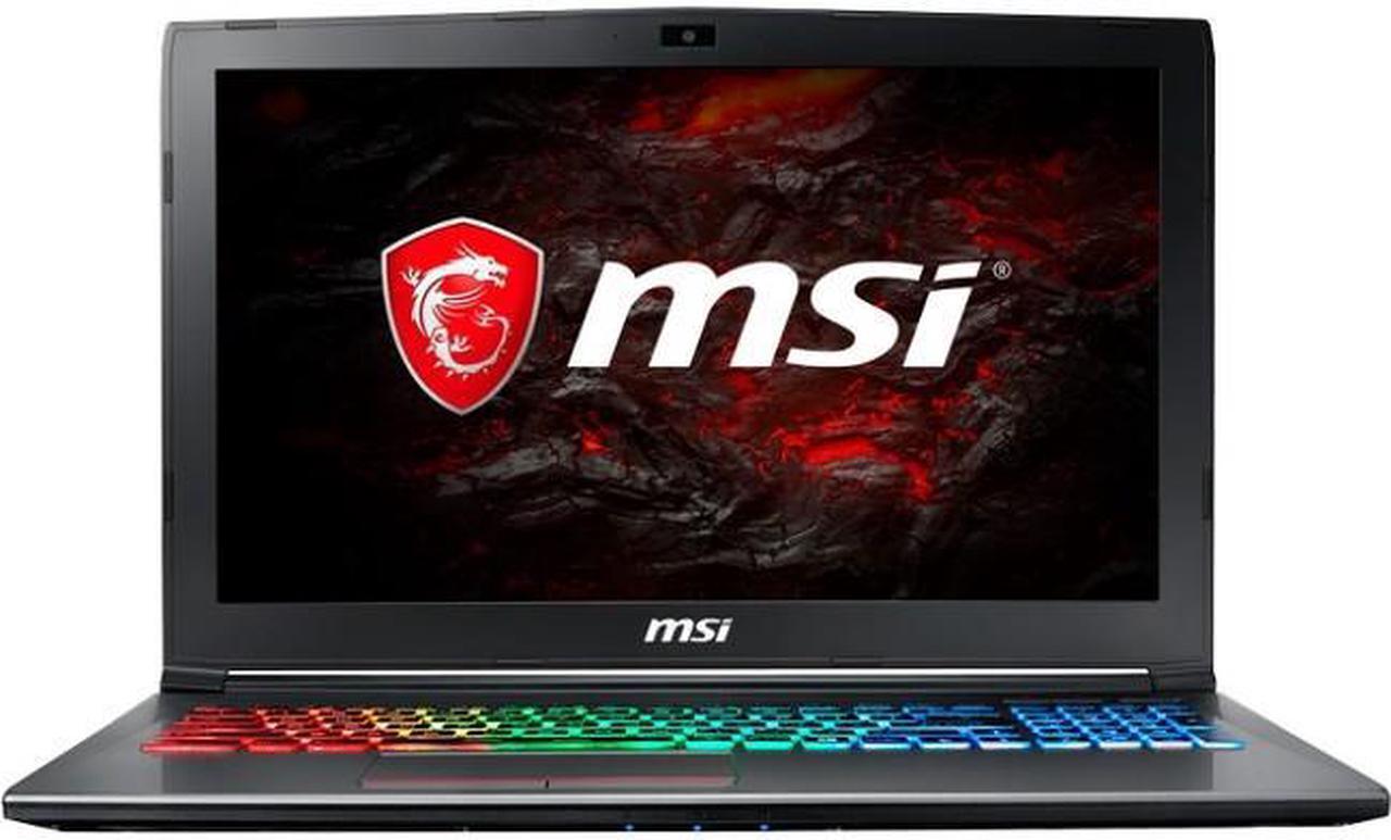 Alt view image 2 of 13 - MSI GF62 7RE-2025 15.6" FHD Intel Core i7-7700HQ 16 GB DDR4 SDRAM 1 TB HDD NVIDIA GeForce GTX 1050 Ti Windows 10 Gaming Laptop