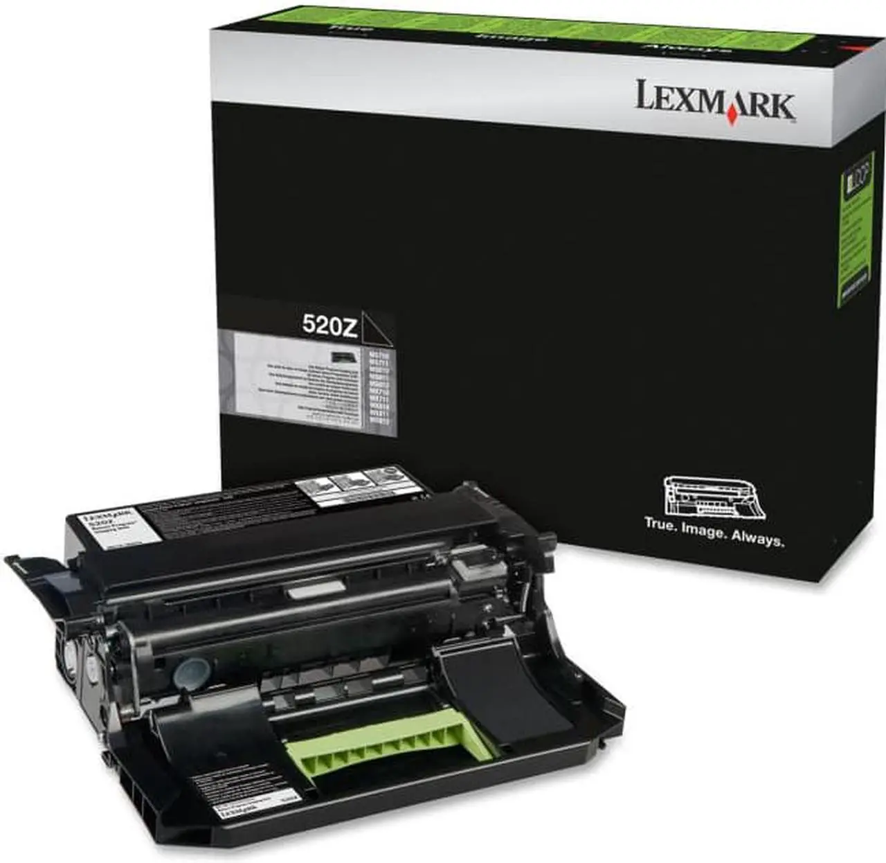Alt view image 6 of 7 - Lexmark 52D0Z00 Drum Black