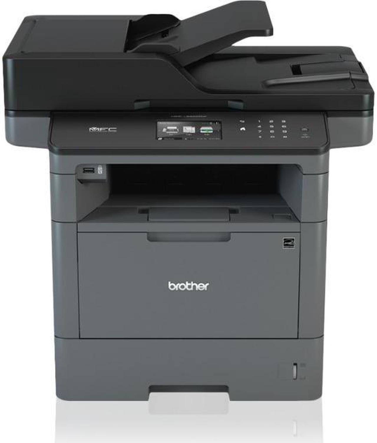 Alt view image 6 of 17 - Brother MFC-L5850DW Monochrome Laser All-In-One Printer, Copier, Scanner, Fax