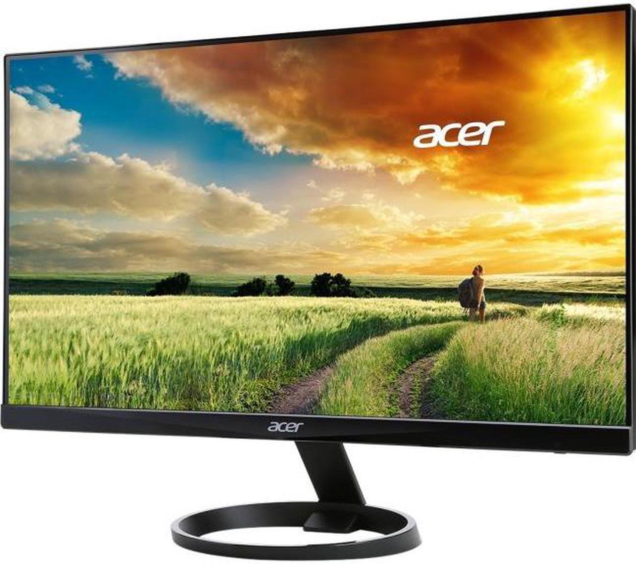 Alt view image 11 of 20 - Acer R Series R240HY Black 23.8" IPS 4ms (GTG) Widescreen LED/LCD 1920 x 1080 FHD, Slim Frameless and Eco Friendly Design, Built-in Speaker, HDMI and USB Type-C