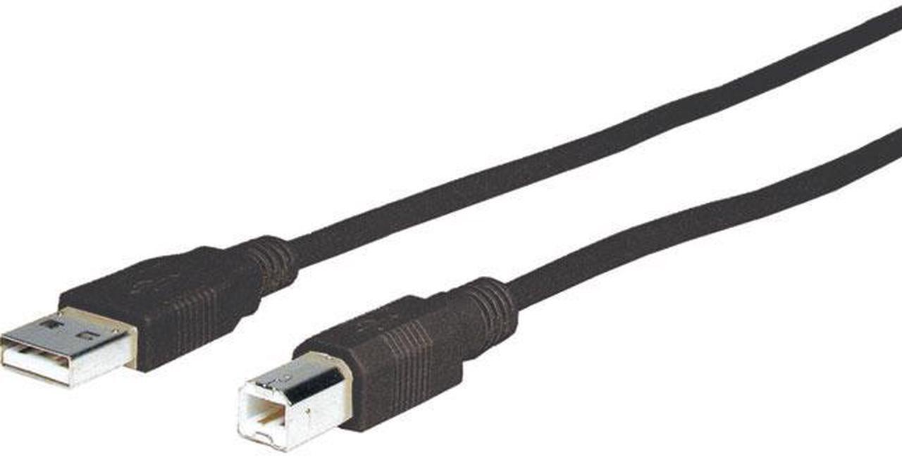 Main image of Comprehensive USB2-AA-15ST Comprehensive USB 2.0 A to A Cable 15ft - USB for Printer, Scanner, Keyboard/Mouse, Camera - 15 ft - 1 x Type A Male USB - 1 x Type A Male USB - Shielding - Black