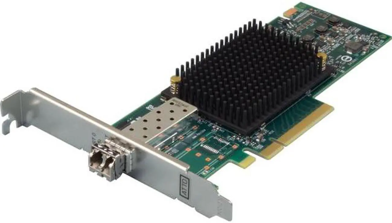 Main image of ATTO Single-channel 16-Gigabit Gen 6 Fibre Channel HBA