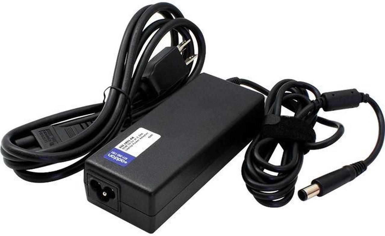 Dell 332-1831 Compatible 65W 19.5V at 3.34A Black 7.4 mm x 5.0 mm Laptop Power Adapter and Cable -